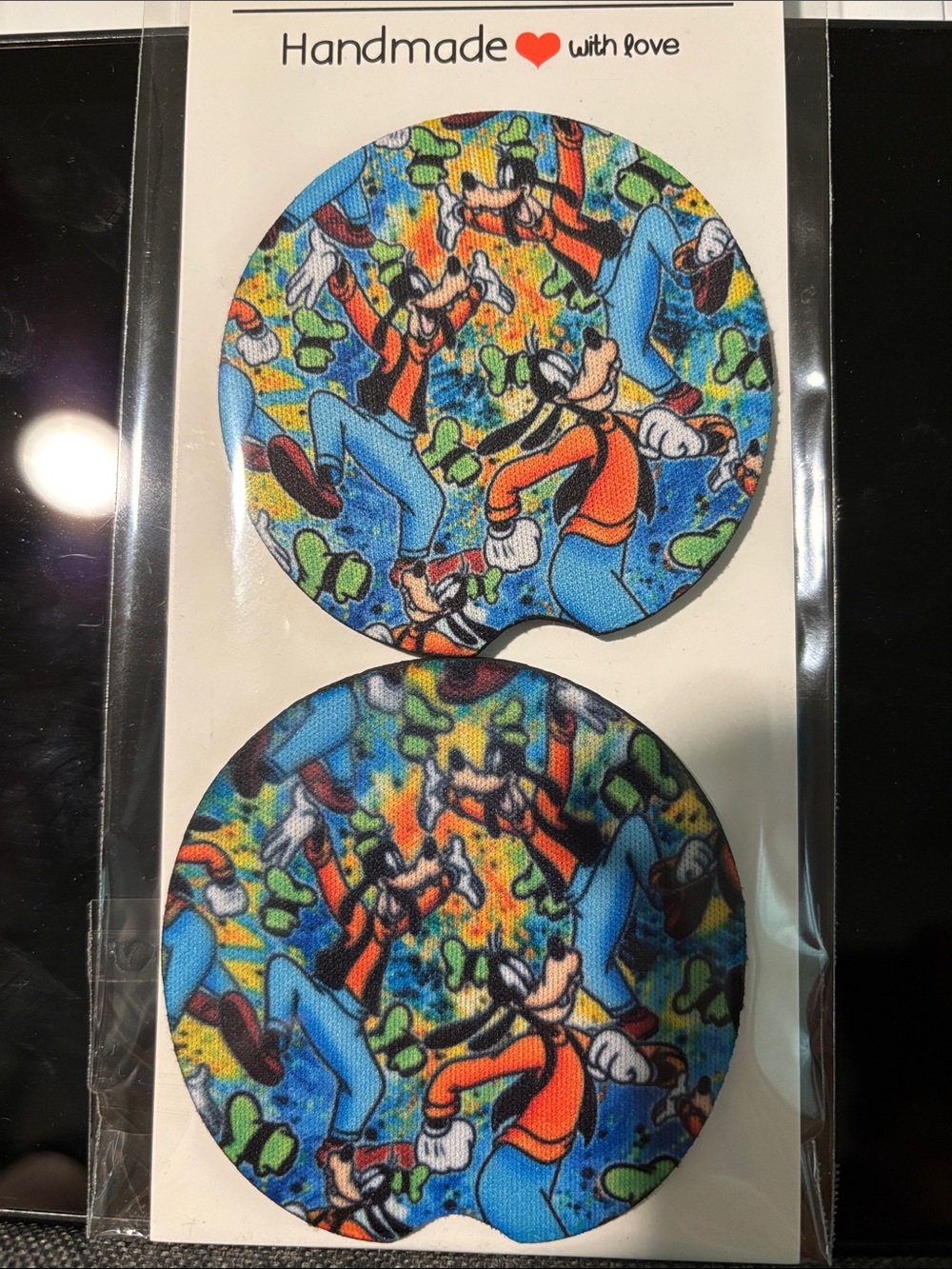 Goody handmade car coasters  rubber